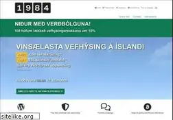 Sites similar to 1984.is