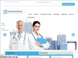 Sites similar to 1a-aerztevermittlung.de