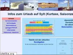 Sites similar to 1a-ferienwohnungensylt.de