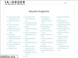 Sites similar to 1a-order.de