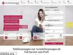 Sites similar to 1a-telefonansagen.de