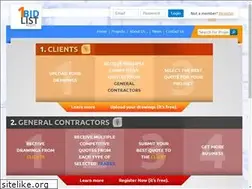 Sites similar to 1bidlist.com