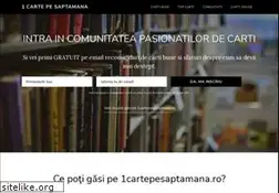 Sites similar to 1cartepesaptamana.ro
