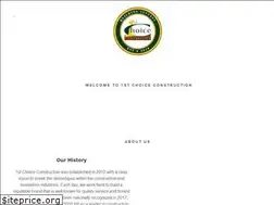 Sites similar to 1choiceconstruction.com