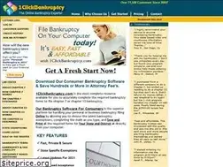 Sites similar to 1clickbankruptcy.com