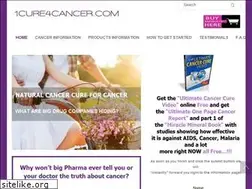 Sites similar to 1cure4cancer.com