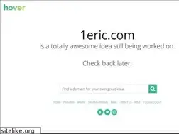 Sites similar to 1eric.com