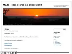 Sites similar to 1f0.de