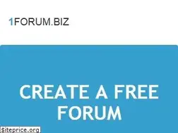 Sites similar to 1forum.biz