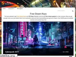 Sites similar to 1freesteamkeys.com
