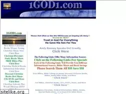 Sites similar to 1god1.com