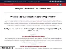 Sites similar to 1heartfranchise.com