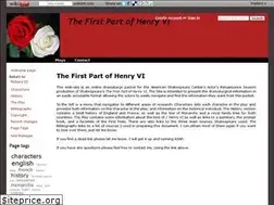 Sites similar to 1henry6.wikidot.com