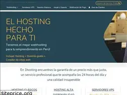 Sites similar to 1hosting.com.pe