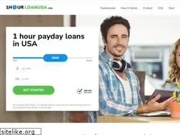 Sites similar to 1hourloanusa.com