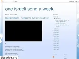 Sites similar to 1israelisong.blogspot.com