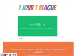 Sites similar to 1jour1blague.fr