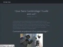 Sites similar to 1joursans.be