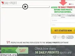 Sites similar to 1k-daily-profits.com