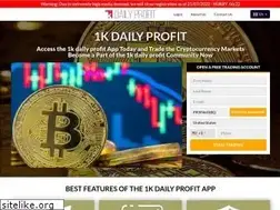 Sites similar to 1k-dailyprofit.com