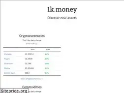 Sites similar to 1k.money