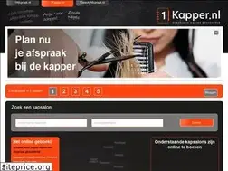 Sites similar to 1kapper.nl