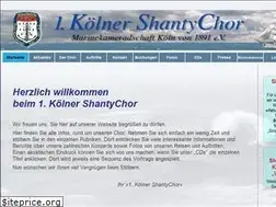 Sites similar to 1koelner-shantychor.de