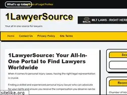 Sites similar to 1lawyersource.com