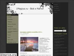Sites similar to 1magiya.ru