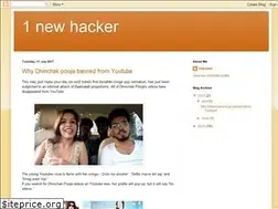 Sites similar to 1newhacker.blogspot.com