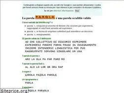 Sites similar to 1parola.it