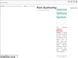 Sites similar to 1portauthority.com