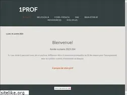 Sites similar to 1prof.ca