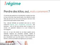 Sites similar to 1regime.fr