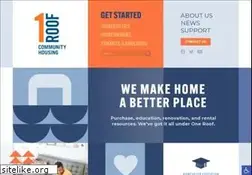 Sites similar to 1roofhousing.org