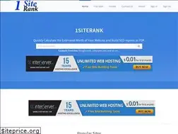 Sites similar to 1siterank.com