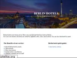 Sites similar to 1st-berlin-hotels.com