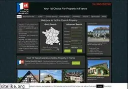 Sites similar to 1st-for-french-property.co.uk