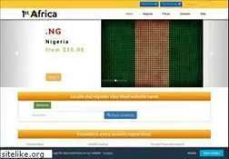 Sites similar to 1st.africa