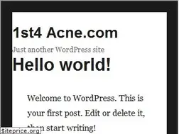 Sites similar to 1st4acne.com