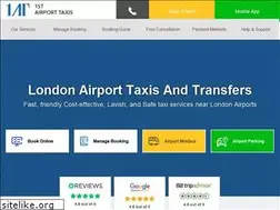 Sites similar to 1stairporttaxis.co.uk