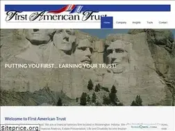 Sites similar to 1stamericantrust.com