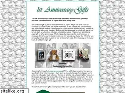 Sites similar to 1stanniversarygifts.com