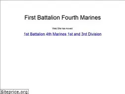 Sites similar to 1stbn4thmarines.net