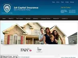 Sites similar to 1stcapitalinsurance.com