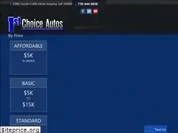 Sites similar to 1stchoiceautosga.com