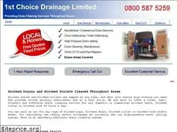 Sites similar to 1stchoicedrainage.com