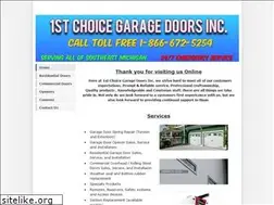 Sites similar to 1stchoicegaragedoors.biz