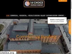 Sites similar to 1stchoiceroofing.com