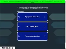 Sites similar to 1stchoicevehicleleasing.co.uk